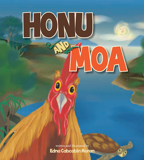 HONU AND MOA, by Edna Cabcabin Moran